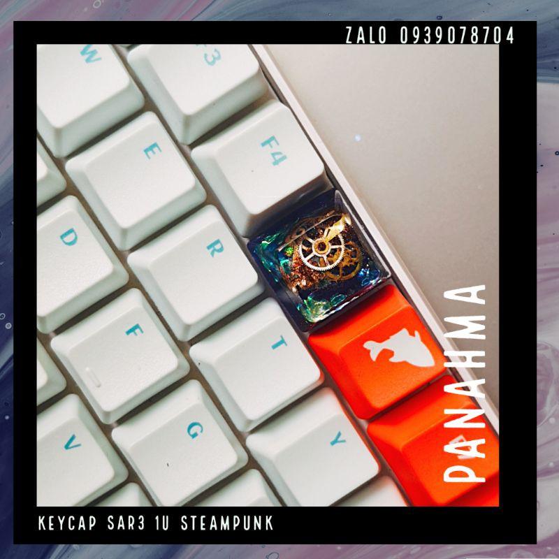 Nút Keycap SA profile hàng R1 - Resin Nút bàn phím steampunk bánh răng