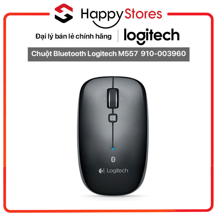 Chuột Bluetooth Logitech M557 - HÀNG CHÍNH HÃNG 