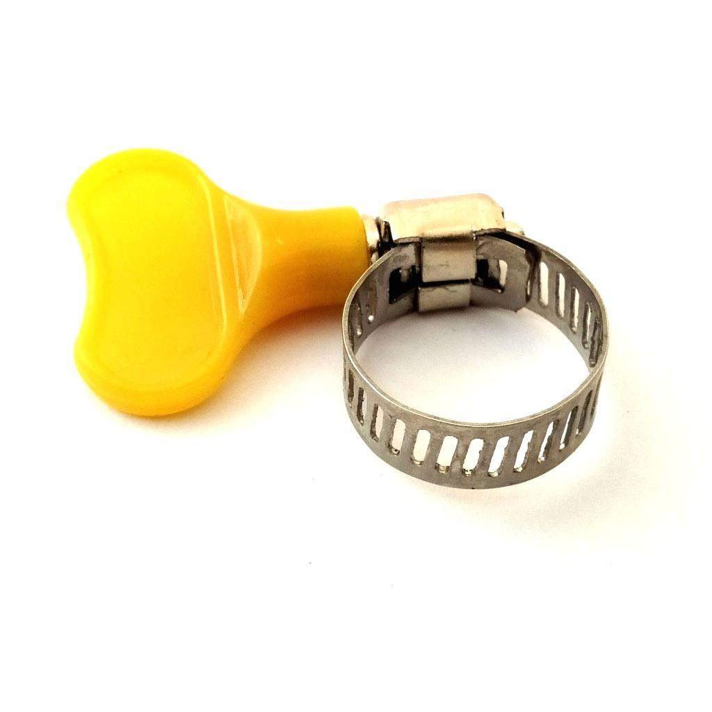 2x 10pc Pipe Clamp Fit Pipe O.D Handle Clamp Stainless Steel Hose