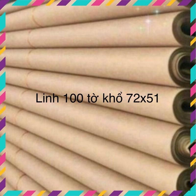 100 tờ giấy xi măng gói hàng Kt 72x51