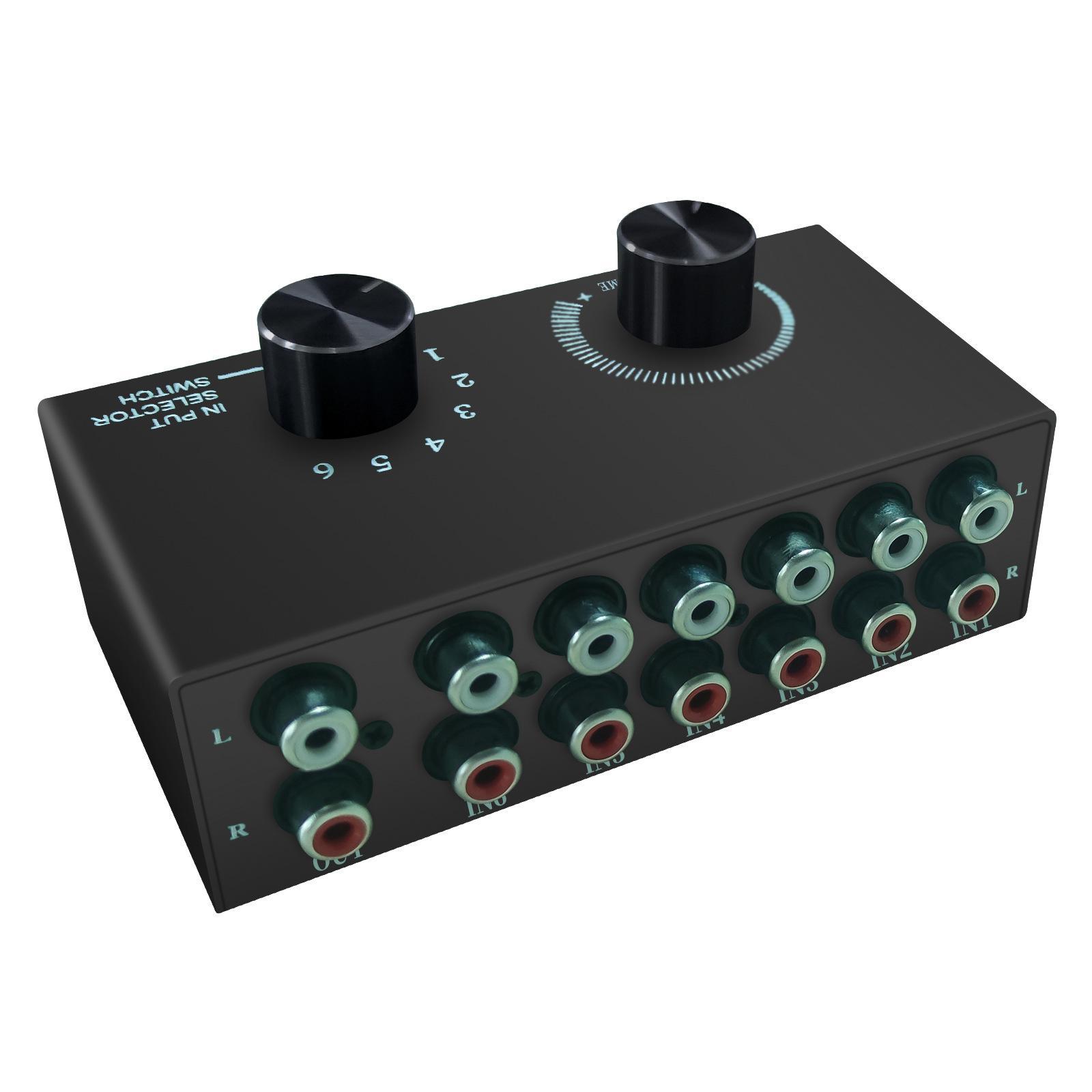 Audio L/R Channel Audio port Portable for Home Speakers