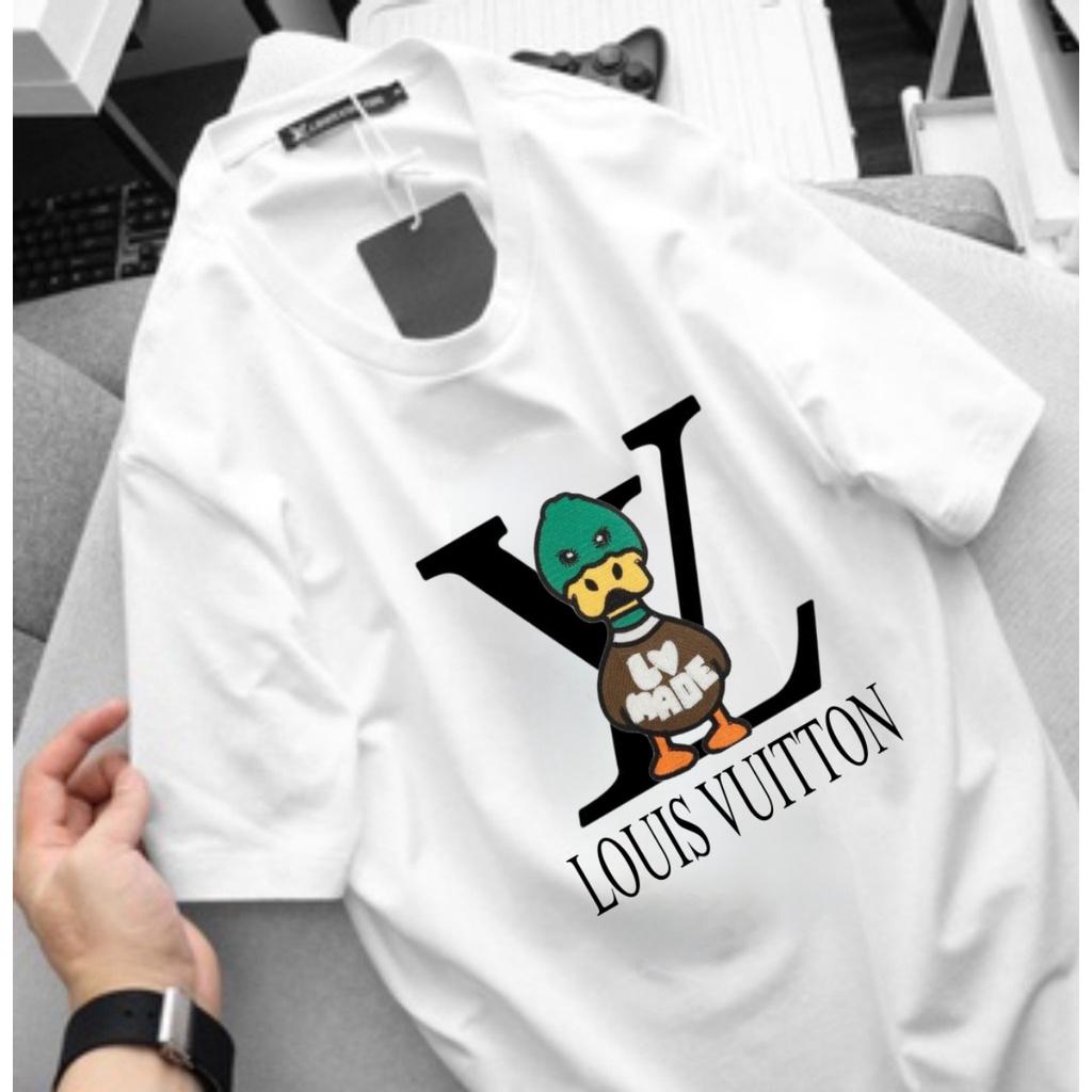 ÁO THUN NAM NỮ CHẤT COTTON MÁT HOẠT TIẾT NV VỊT HOTTREND