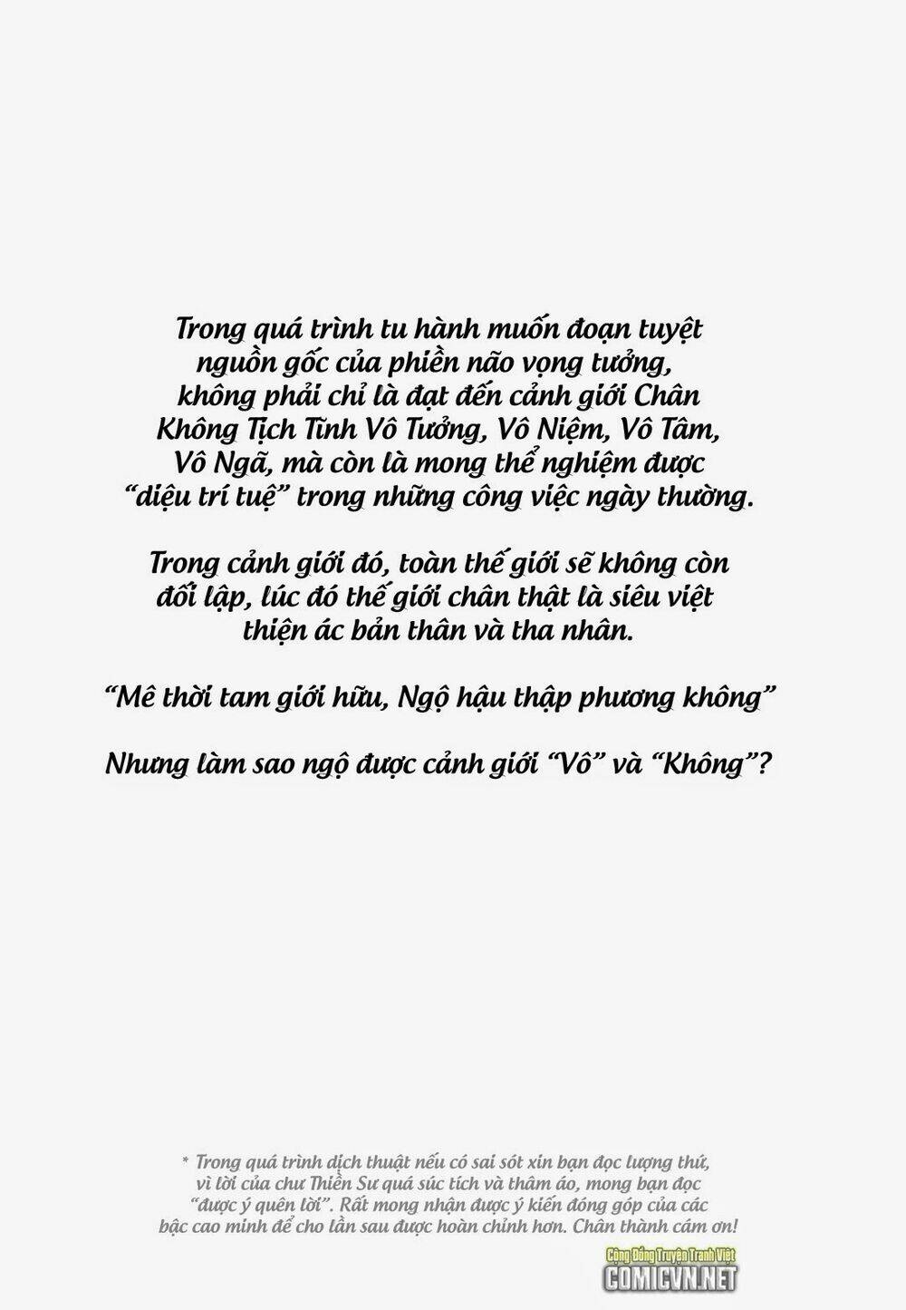 thiền thuyết (zen speaks) chapter 3 2