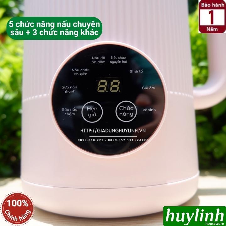 Máy làm sữa hạt mini SEKA SK320 PRO - 1.2 lít - 800W - 5 chức năng - Hàng chính hãng