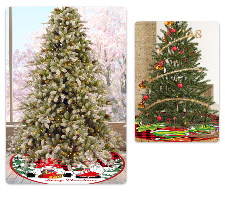 Thảm trải cây thông trang trí sàn giáng sinh noel 90cm