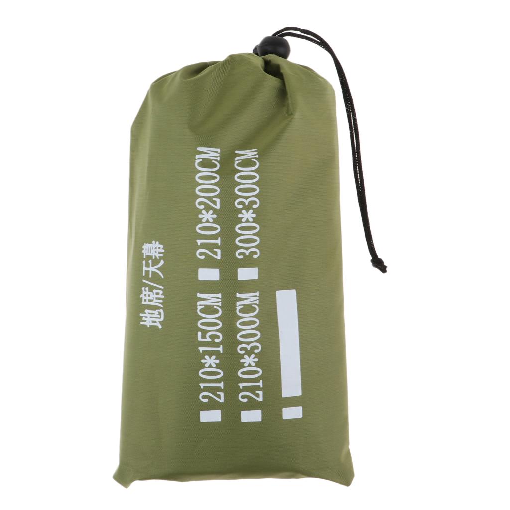 Waterproof Camping Tent Fly Tarp Footprint Ground Sheet Beach Picnic Mat for Men Women Outdoor Sports Accessories