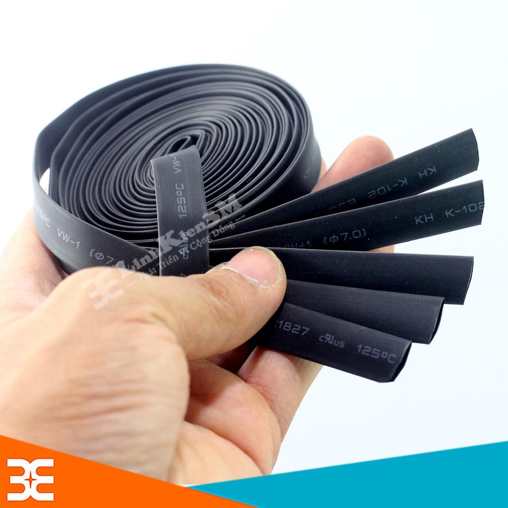Bộ 5 Ống Co Nhiệt Đường Kính 7mm, Mỗi Ống Dài 1m