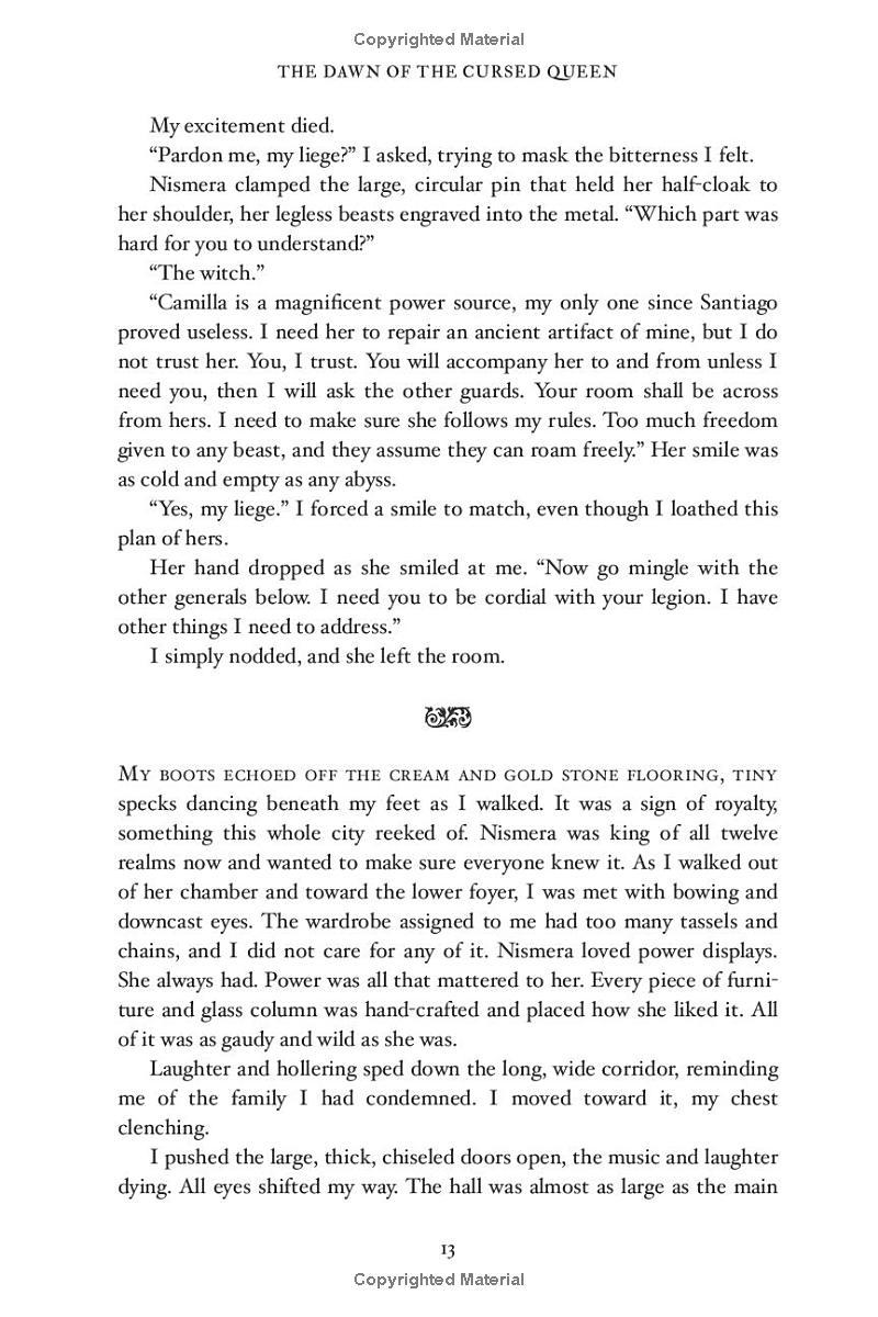 Sách ngoại văn: The Dawn Of The Cursed Queen