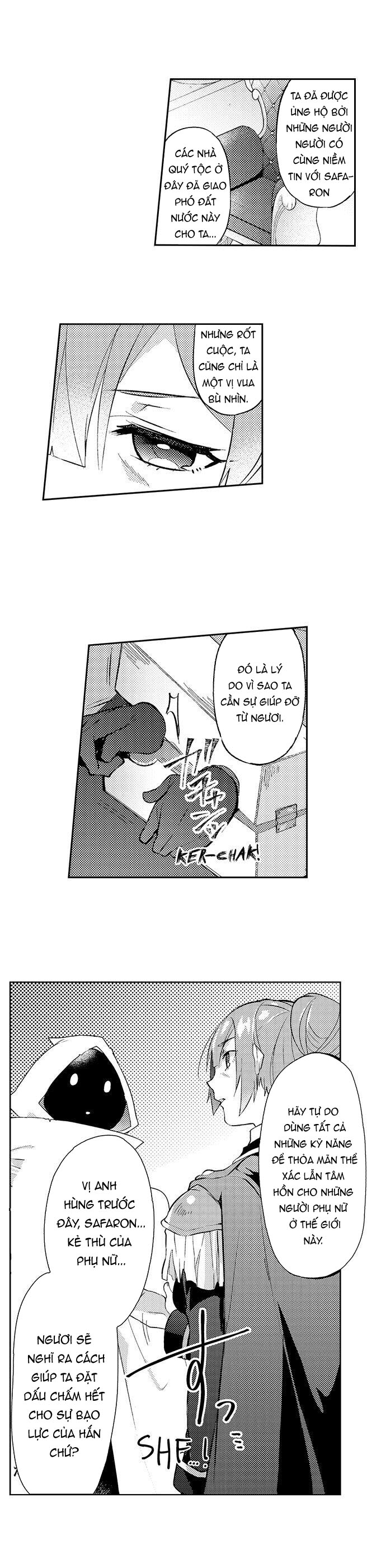 tái sinh vào thế giới khác ~ mang trong mình sứ mệnh thỏa mãn tất cả phụ nữ nơi đây chapter 4.2 6