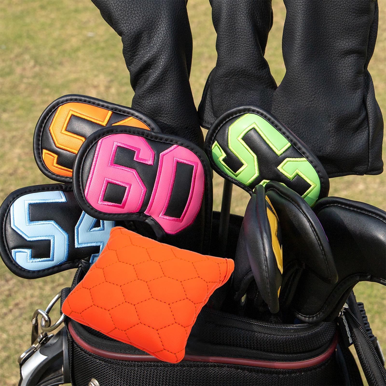 Golf Club Headcover Center Putter Head Cover Protection Mallet