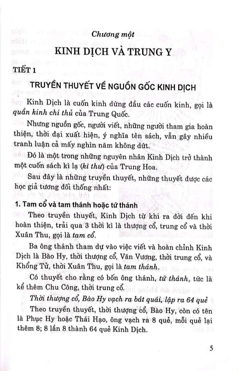 Kinh Dịch Trung Y Dưỡng Sinh Hiện Đại