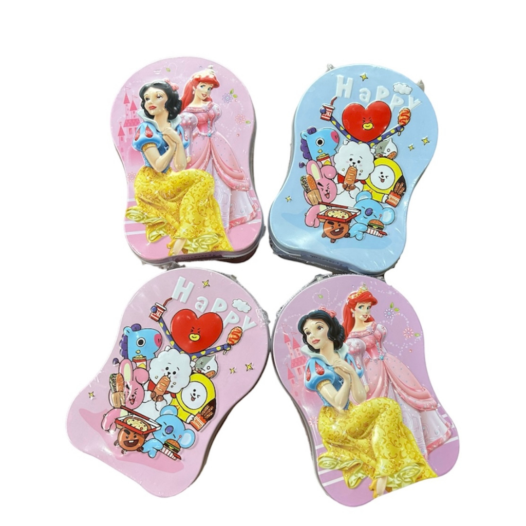Hộp tiền tiết kiệm Công chúa kèm khóa an toàn hộp tiết kiệm tiền cho bé dễ thương độc đáo an toàn tiện dụng dành cho bé