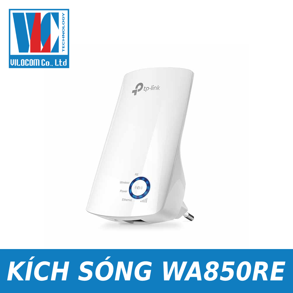 Bộ Kích Sóng Mở Rộng Sóng WiFi Tốc Độ 300Mbps TP-LINK WA850RE - Hàng Chính Hãng