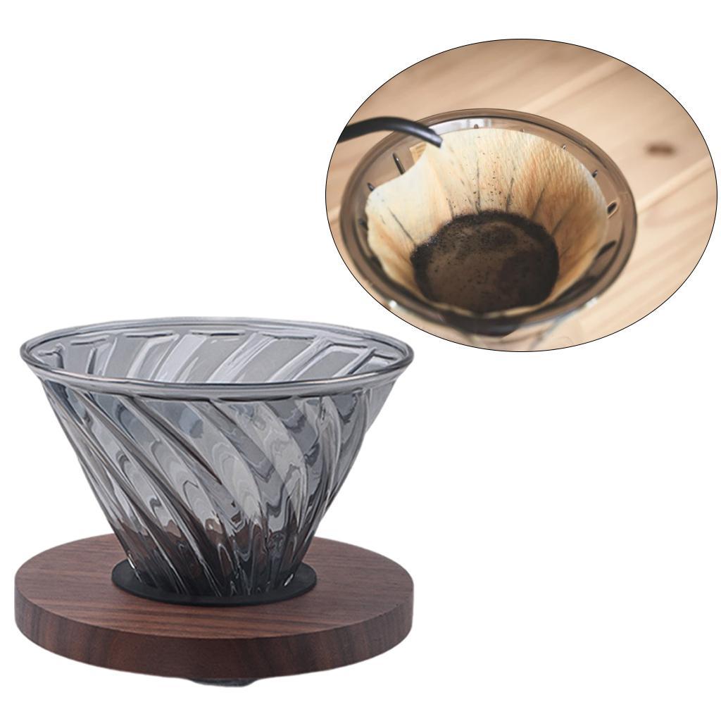 Pour Over Coffee Pot filter Brewer V-Shaped Mouth for Cafe Coffee Lovers