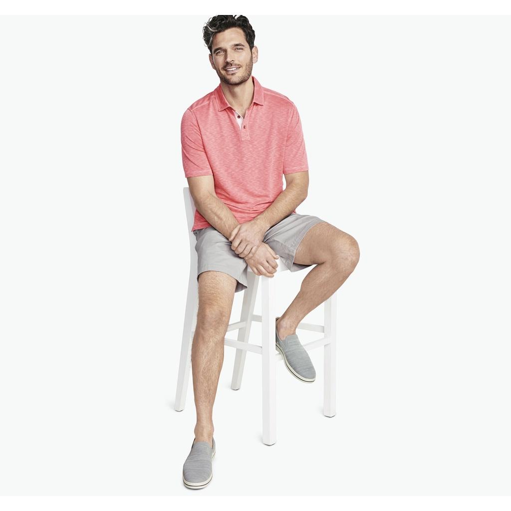 Áo polo nam cộc tay JohnSton &amp; Murphy Vintage Slub Polo Coral hàng xuất Mỹ - Châu Âu - Úc