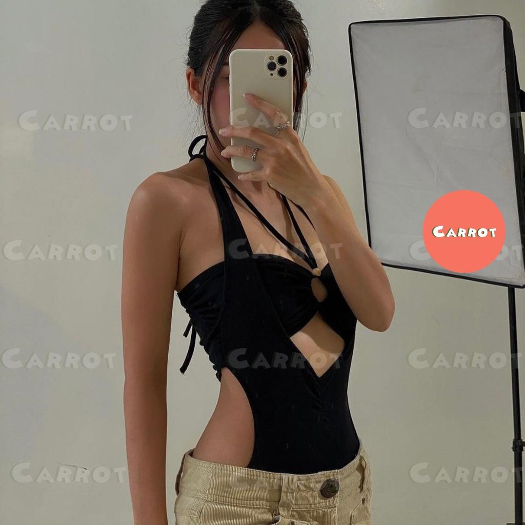 Áo liền quần bodysuit ôm body tôn dáng khoét ngực quyến rũ vải thun cao cấp chất siêu đẹp, mịn carrotxinhdep (116)