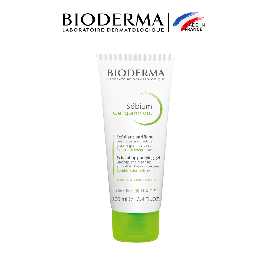 Gel Tẩy Tế Bào Chết Làm Mịn Da Bioderma Sebium Gel Gommant - 100ml