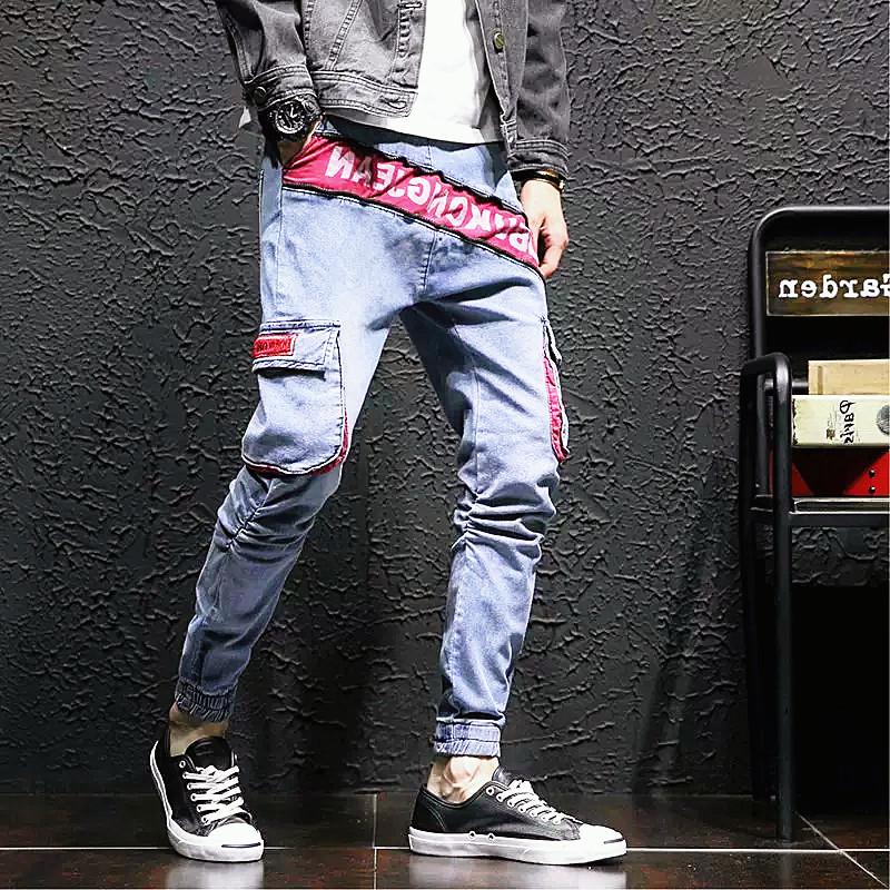 Quần Jogger Jean trẻ trung, chất liệu vải bò cao cấp, túi hộp tiện lợi, co giãn nhẹ, dễ phối đồ, hợp xu hướng thời trang - Mẫu HOT