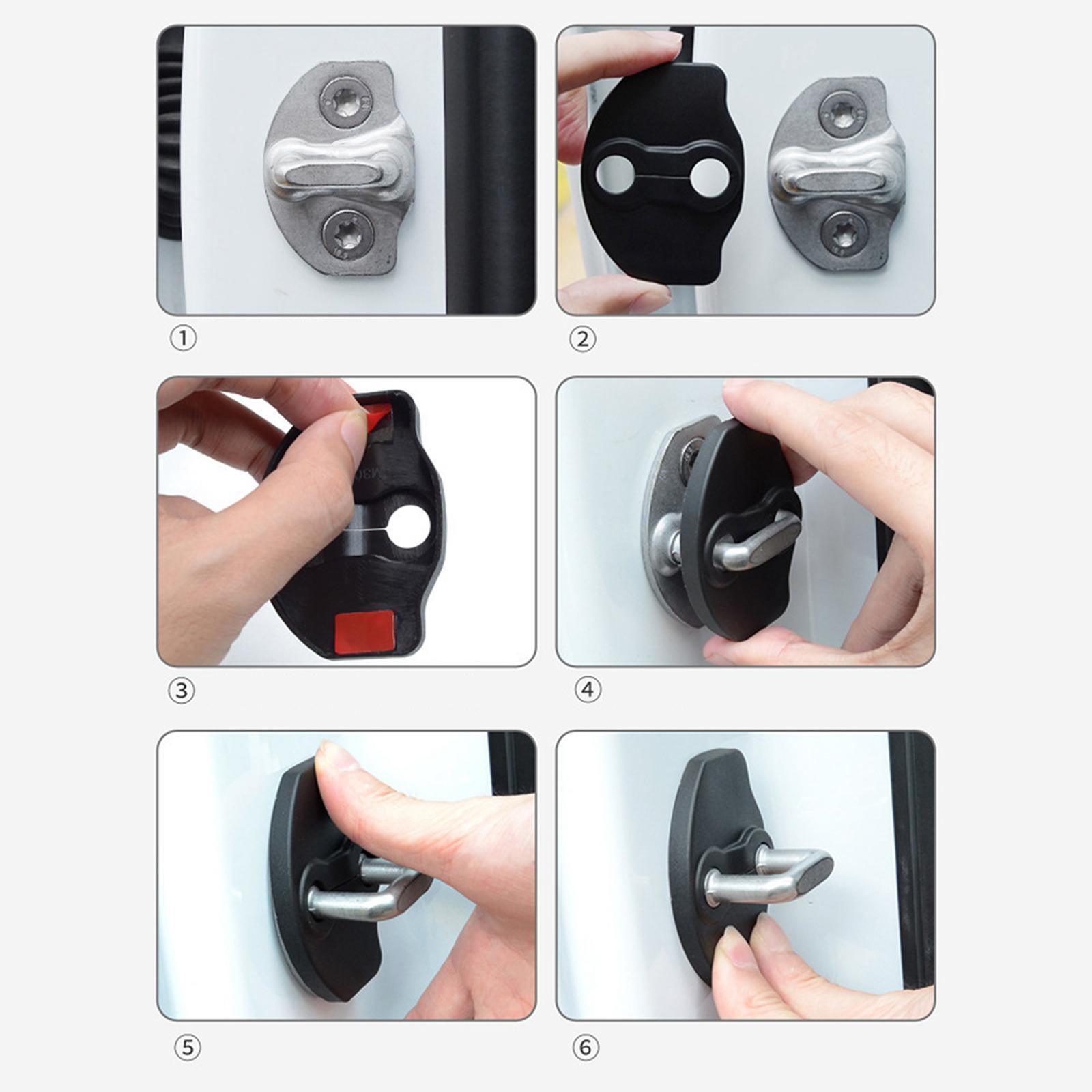 Door Lock Protector cover Stopper Cover Durable for