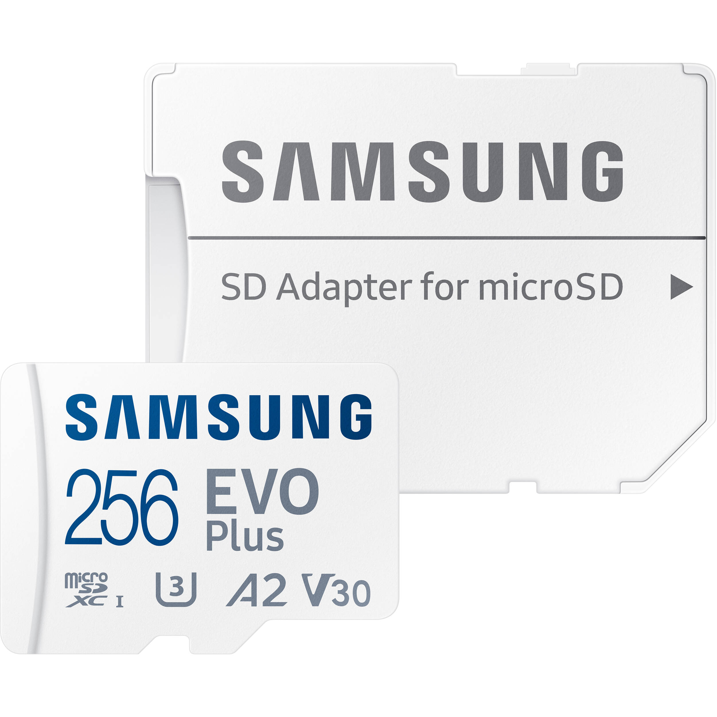 Thẻ Nhớ microSD EVO Plus 256GB (KA), Class 10, U3, 130 MB/s hiệu SAMSUNG; Model: MB-MC256KA/APC (Kèm Adapter) - Hàng Chính Hãng