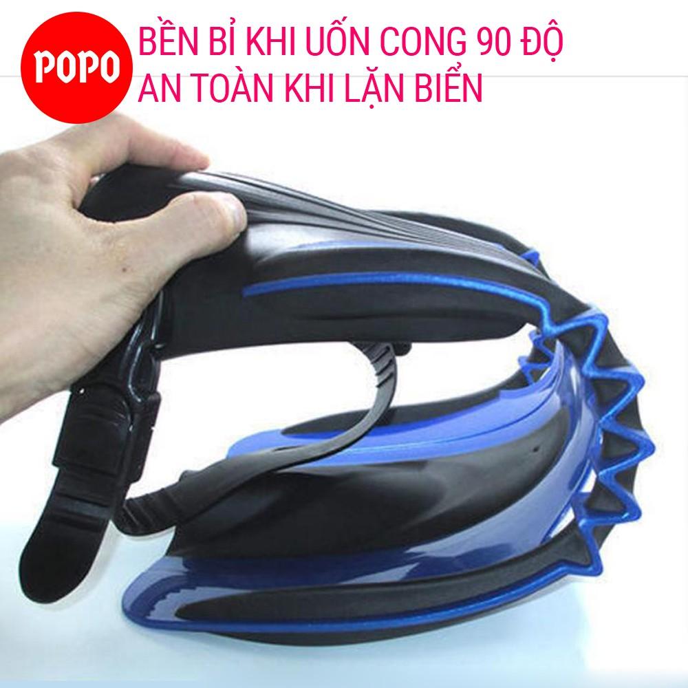 Chân vịt lặn biển chuyên nghiệp POPO 1143 được thiết kế có thể bẻ cong 90 độ