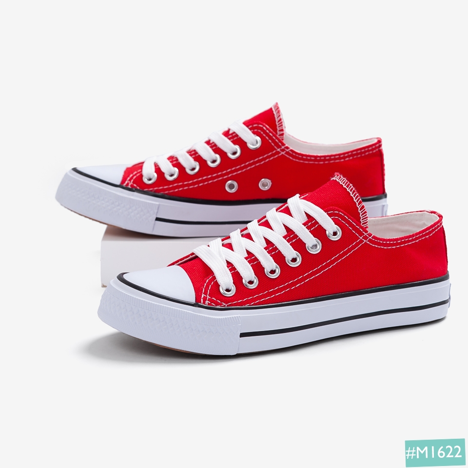 Giày Cặp Đôi Nam Nữ Classic MINSU M1622 Phong Cách Sneakers Bata Thể Thao Hàn Quốc Cực Đẹp Khi Đi Chơi Đi Học, Du Lịch