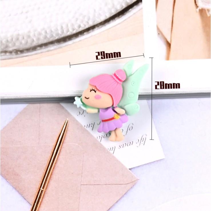 Chuyên Charm * Charm nàng tiên fairy nhỏ xinh cho các bạn trang trí vỏ ốp điện thoại, kẹp tóc, DIY