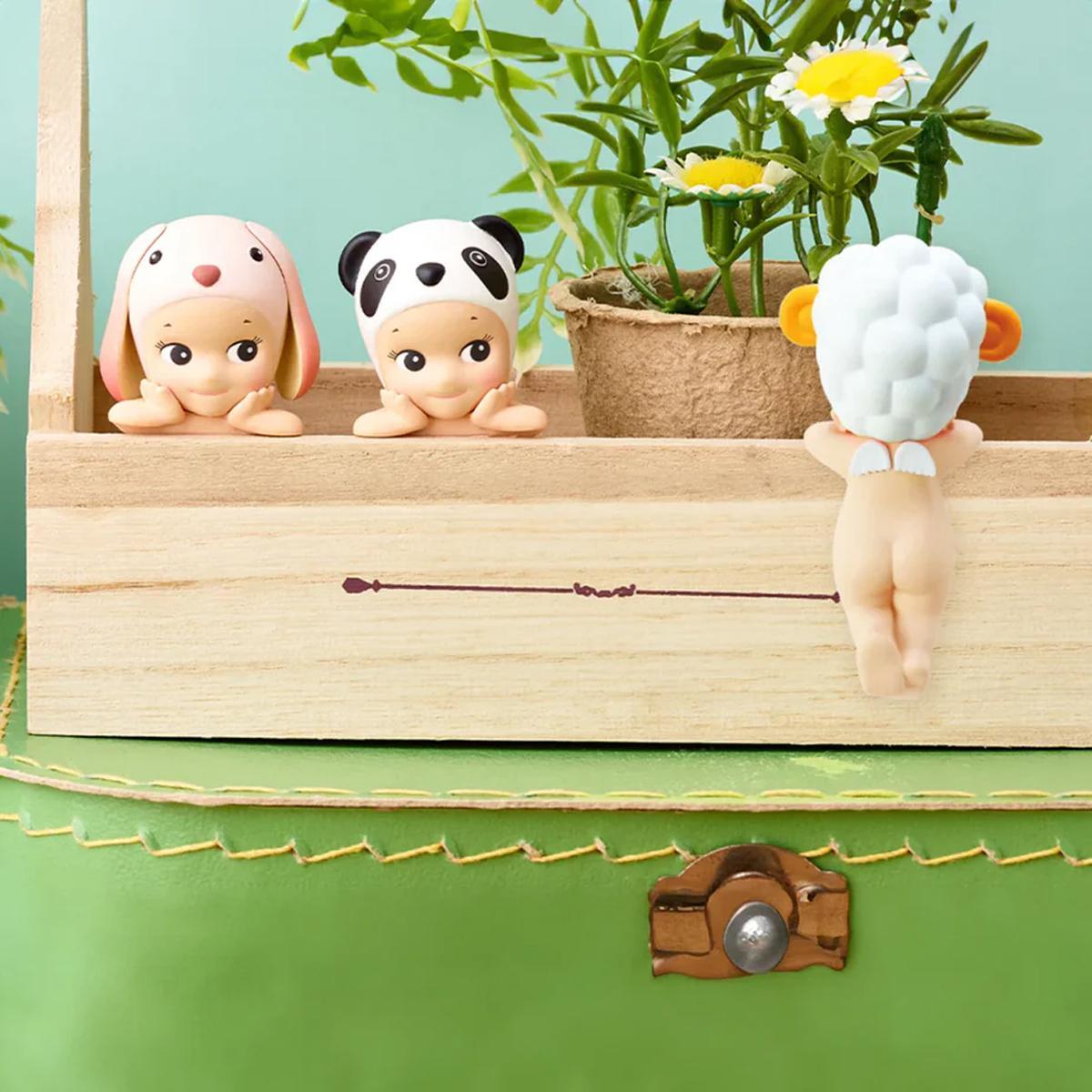 Blindbox Mô Hình Trang Trí Mini - Sonny Angel - Hippers Animal Series - Smiski