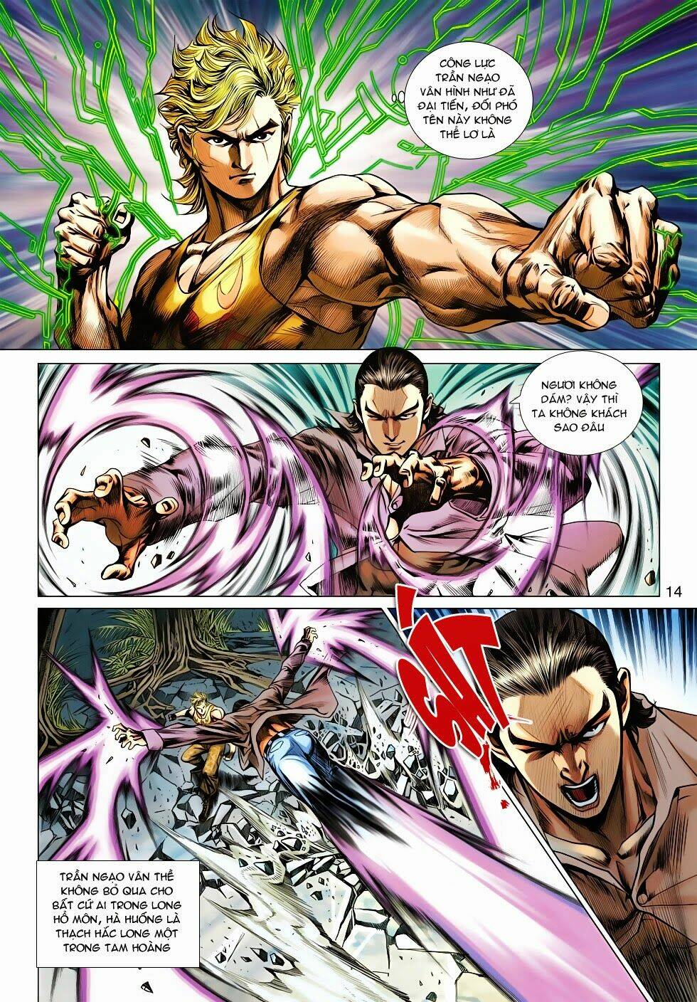 tân tác long hổ môn chapter 520 14