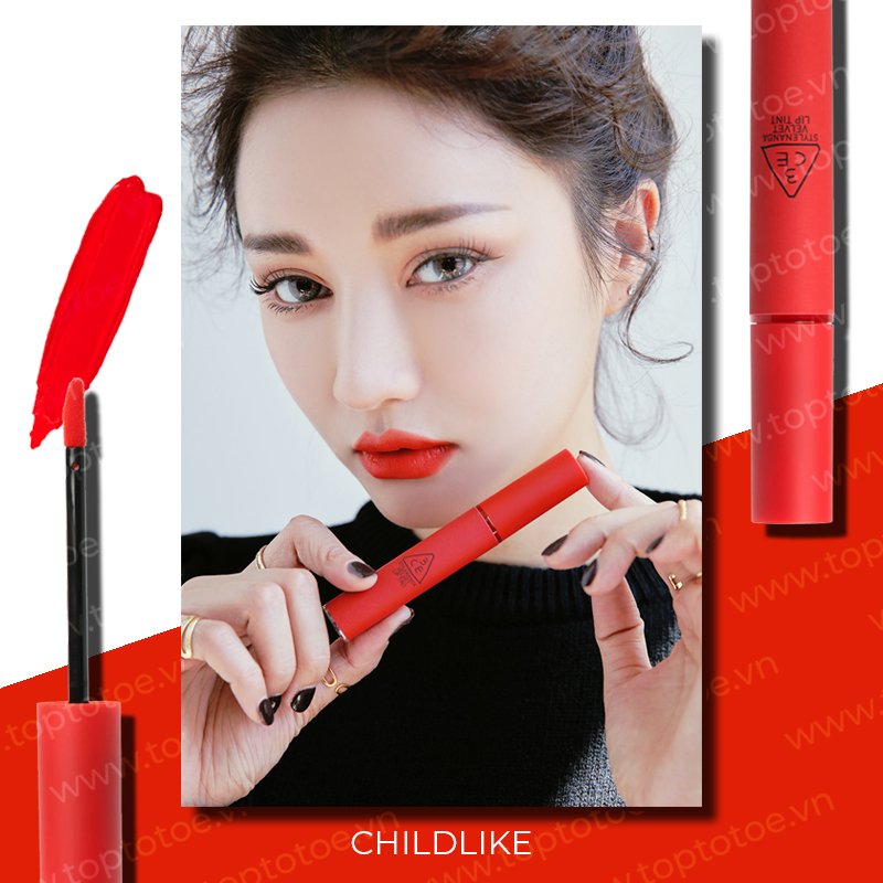 Son Kem Lì 3CE Velvet Lip Tint - Childlike