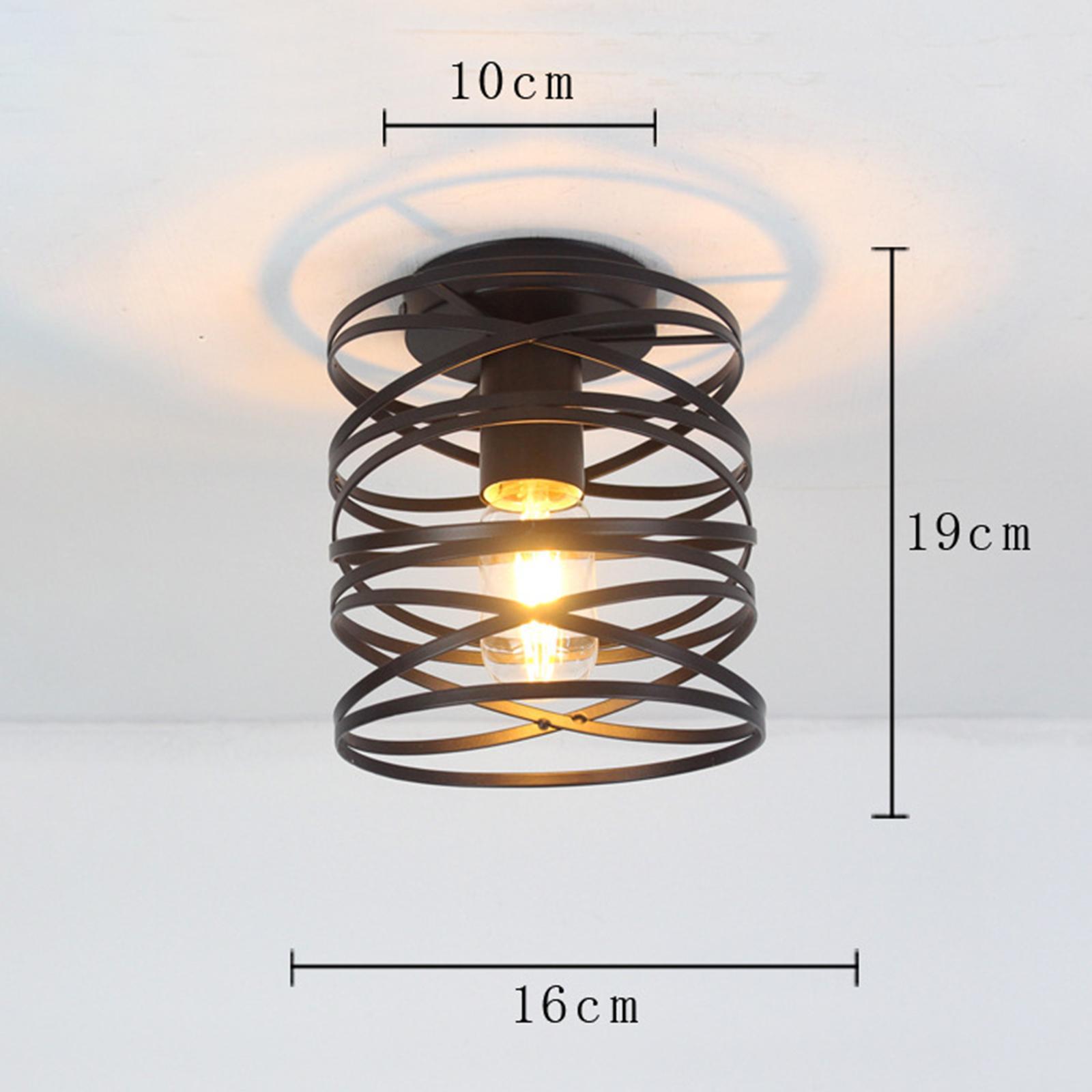 Retro Ceiling Lamp Pendant Light Fixture Lighting for Home Room Loft