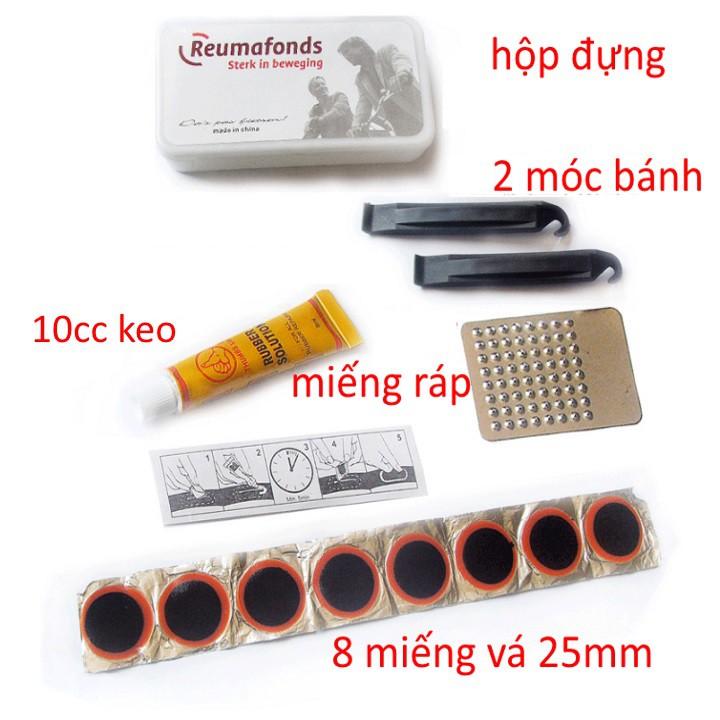 Bộ Vá Săm Xe Đạp Mini Bỏ Túi Tiện Dụng