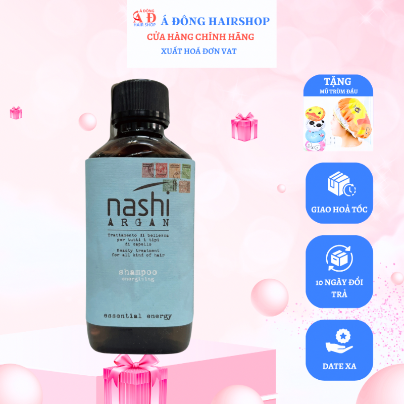 BỘ DẦU GỘI XẢ NGĂN RỤNG TÓC NASHI ARGAN CAPIXYL ITALY