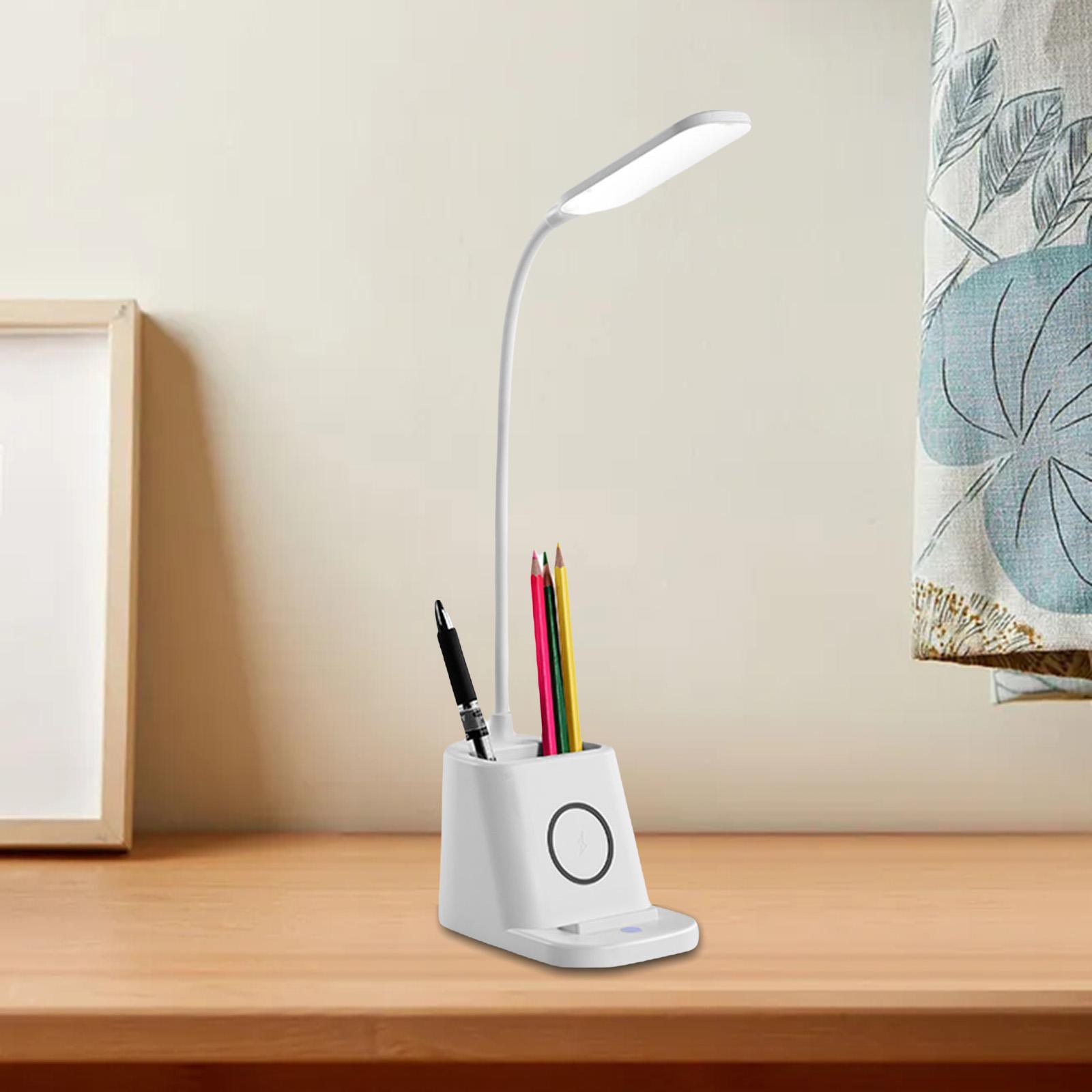 LED Desk Lamp Eye Care Reading Lamp Dimming Multifunctional for Desktop