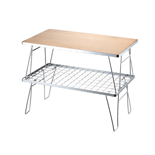 Kệ inox để đồ dã ngoại Campingmoon T-230A-2T (Kệ Đôi)