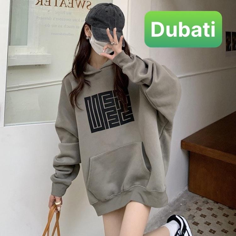 ÁO KHOÁC HOODIE NAM NỮ LOGO AI CẬP CHÂT NỈ DÀY PHOM FROM RỘNG CHỐNG LẠNH NẮNG, NÓNG ĐÔNG HÈ SANG CHẢNH - DUBATI FASHION