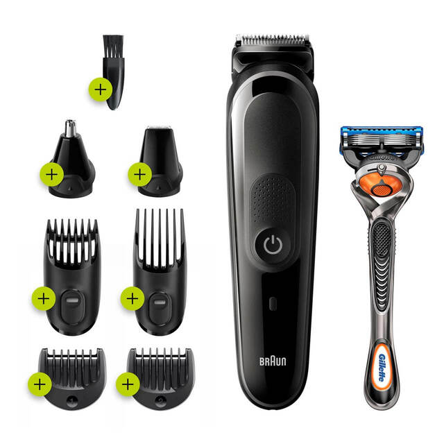 Tông Đơ Cắt Tóc Cạo Tỉa Râu Braun 8 in 1 | All-in-One
