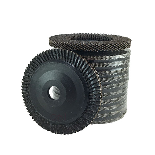 10 Nhám xếp đế nhựa màu đen đế 75mm