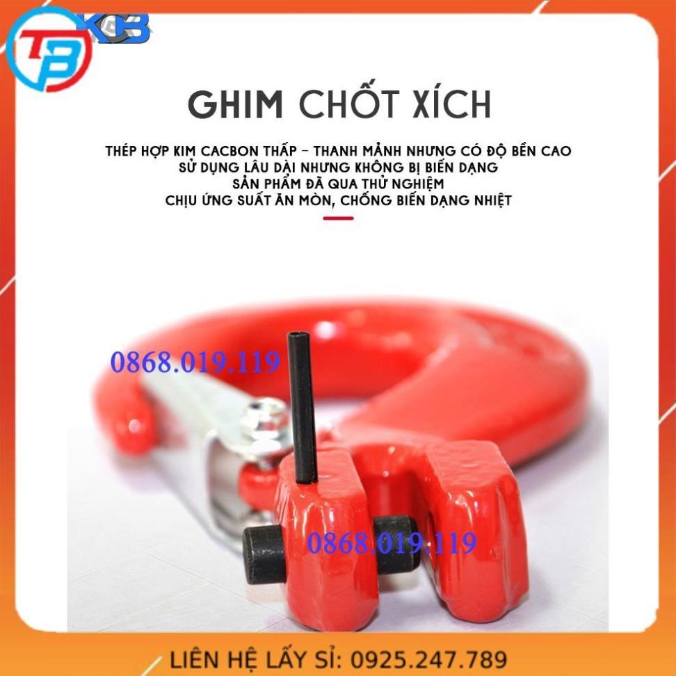 Móc cẩu chốt dẹt G80 2 TẤN