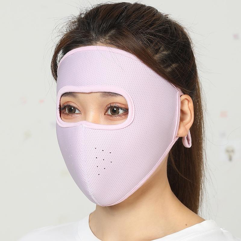 Khẩu trang Ninja 2 lớp vải cotton thông hơi che kín mặt chống nắng chống bụi nam và nữ - Khau trang