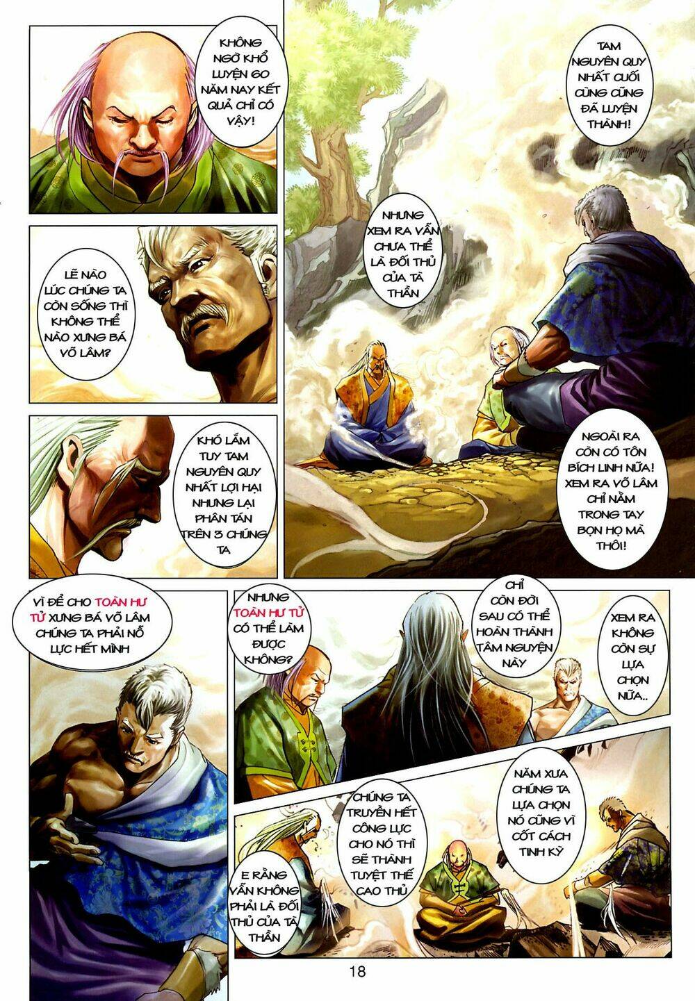 thần chưởng long kiếm phi chapter 18 19