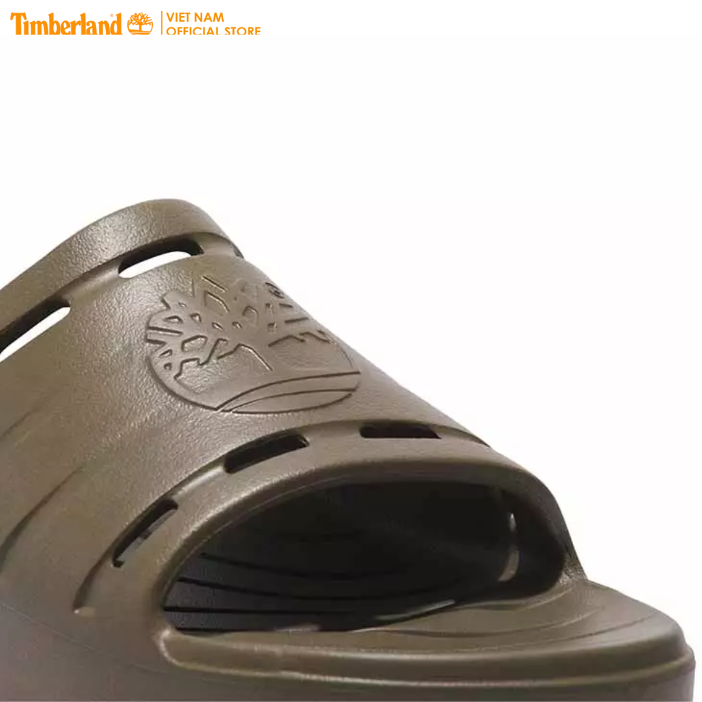 Timberland Dép Quai Ngang Unisex Get Outslide Slide In Olive TB0A5W9136