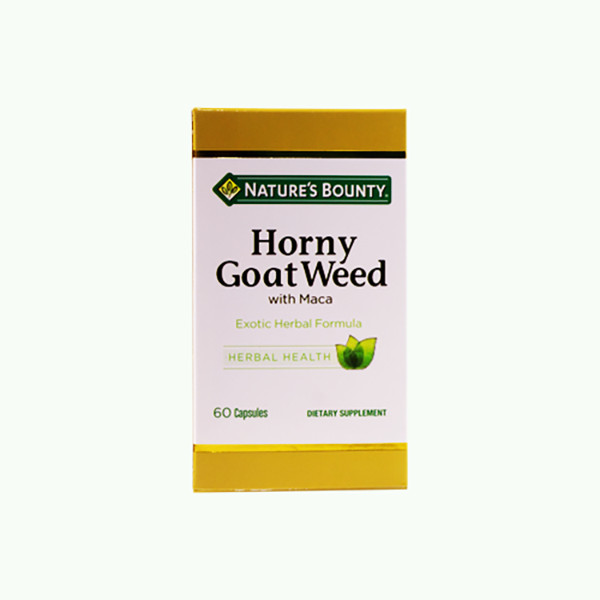 Combo 2 Hộp Viên Uống Tăng Cường Sinh Lý Nam Horny Goat Weed Nature's Bounty - 60 Viên