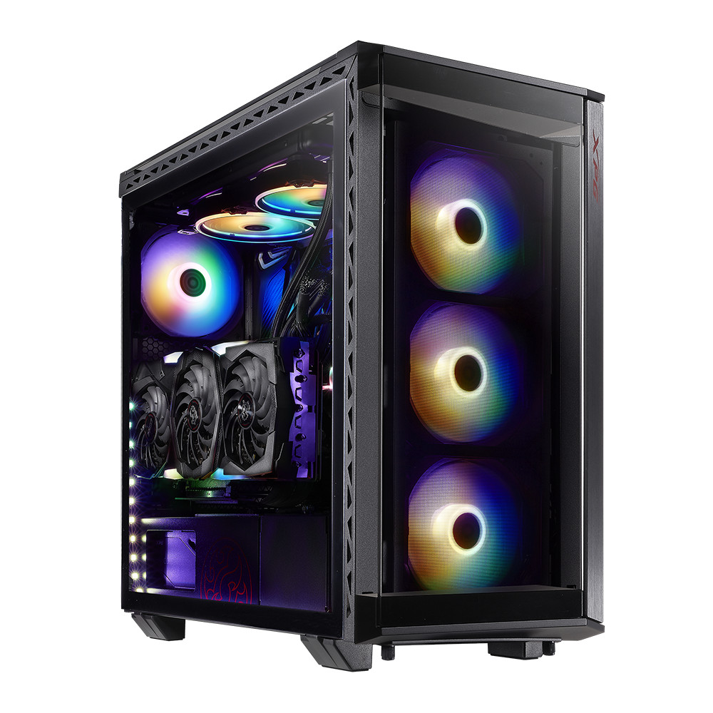 Case máy tính ADATA XPG BATTLECRUISER Black - Hàng Chính Hãng