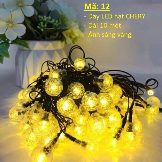 Đèn giáng sinh Noel LED dây trang trí đường, cây cảnh, sân vườn,