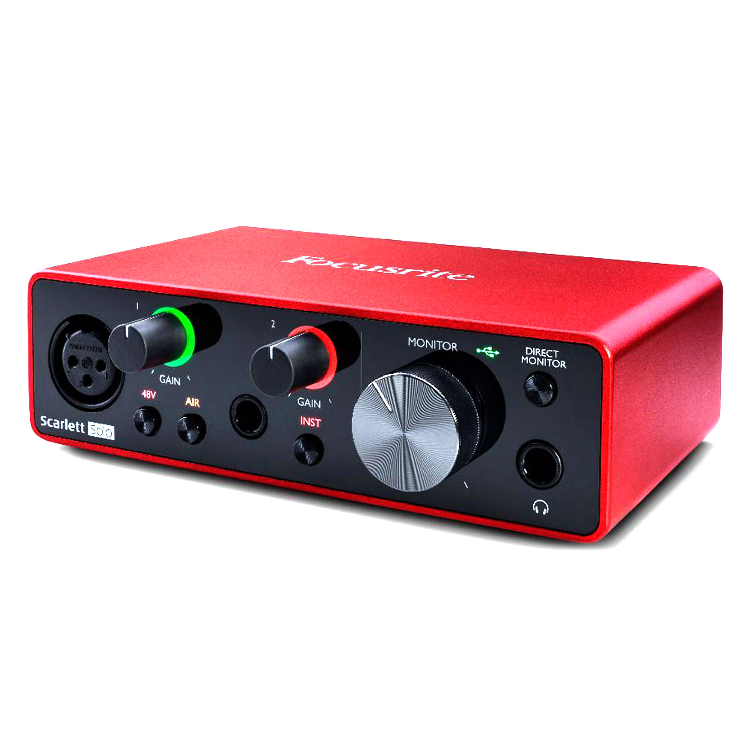 Focusrite Scarlett Solo Studio Gen 3 Sound Card Âm Thanh Hàng Chính Hãng - Focus USB Audio Interface SoundCard (3rd - Gen3) - Kèm Móng Gẩy DreamMaker