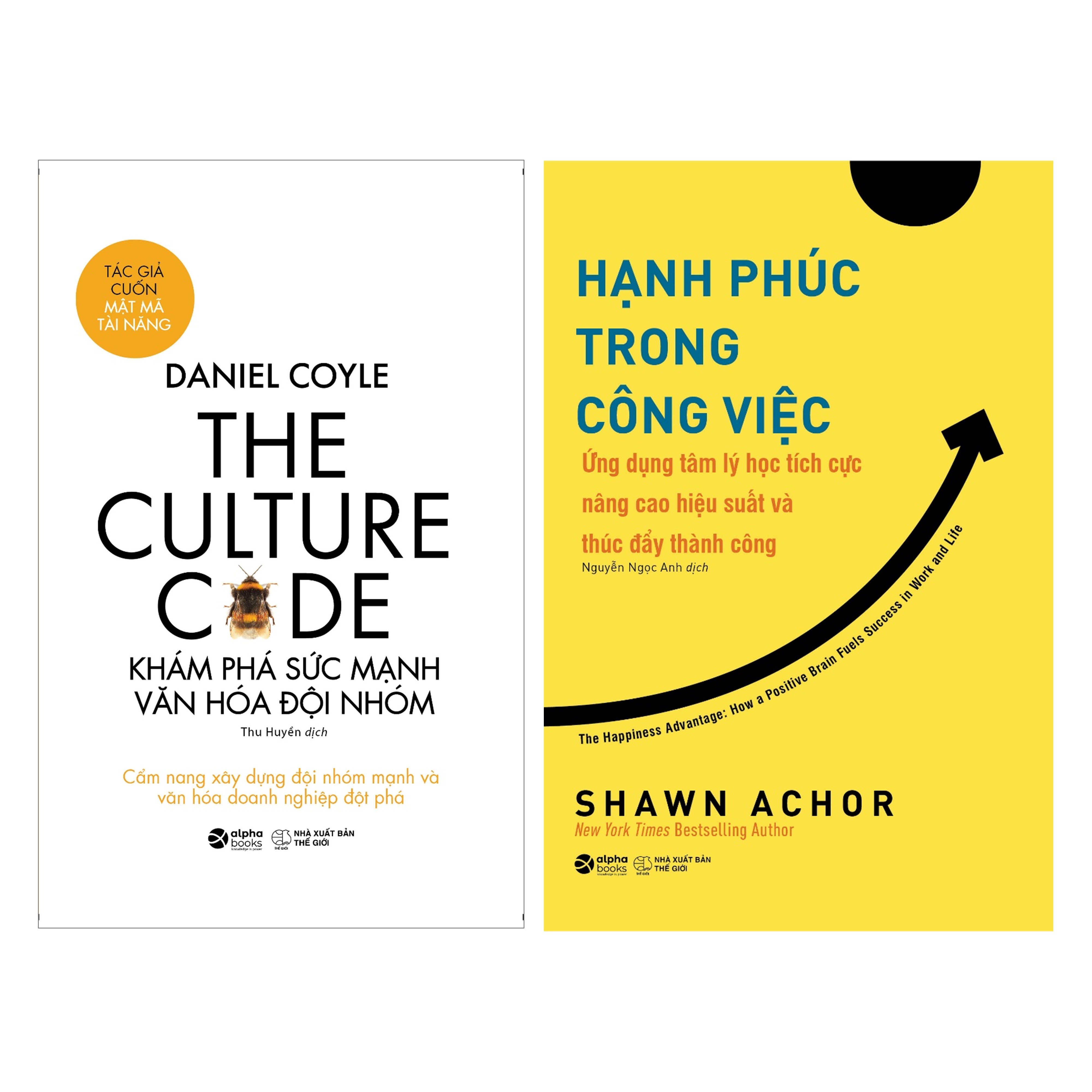 Combo Khám Phá Sức Mạnh Văn Hóa Đội Nhóm + Hạnh Phúc Trong Công Việc