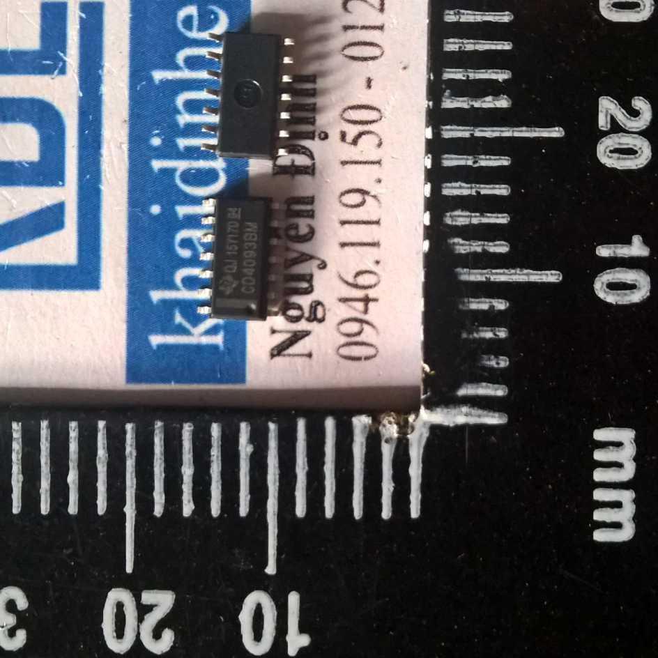 CD4093BM CD4093 SOP-14 IC 2 cổng NAND KDE1265
