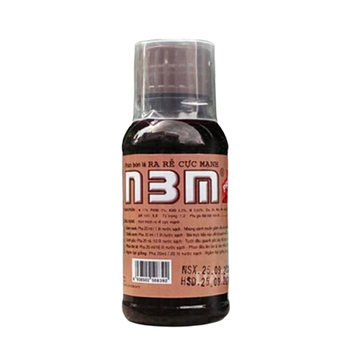 Phân bón kích rễ N3M PRO dạng nước 100ml- giúp giâm, chiết kích thích ra rễ mạnh mẽ hơn, đậm đặc hơn