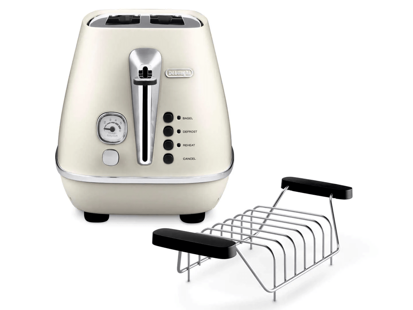 Bộ máy pha cà phê Delonghi Espresso kèm máy làm bánh mì, bình siêu tốc - Thương hiệu Ý - Hàng chính hãng